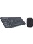 Lenovo Tab M10 Plus ZAA50034TR 10.61" Uyumlu Kablosuz Bluetooth Pilli Klavye Mouse Seti - Siyah 1