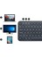 Lenovo Tab M10 Plus ZAA50034TR 10.61" Uyumlu Kablosuz Bluetooth Pilli Klavye Mouse Seti - Siyah 4