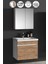 Çiğdem 65 cm Beyaz-Atlantik Çam Mdf Seramik Lavabolu Asma Banyo Dolabı Takımı 1