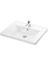 Çiğdem 65 cm Beyaz-Atlantik Çam Mdf Seramik Lavabolu Asma Banyo Dolabı Takımı 4