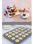 Muffin Kalıbı 24'lü Mini Cupcake Fırın Kapsülü Kek Browni Kekstra Kurabiye Kalıbı Muffin Baking Pan 4