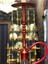 Yeni Model Hookah Büyük Kırmızı Nargile Takımı 2