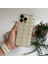 Kalp Desenli Kabartma Dokulu Apple iPhone 14 Pro Max Kılıf Şeffaf 2