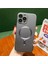 Lens Koruma Detaylı Şık Apple iPhone 16 Pro Kılıf Gri 2