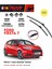 Ford Fiesta Ön Cam Muz Silecek Seti 1.4 1.5 1.6 1.25 1.0 Motor Araca Özel Aparat 2009-2017 1