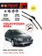 Bora Cam Muz Muz Silecek Takımı 1.6 1.8 Motor Araca Özel Aparat (1998-2002) 1