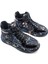 G24K441 Rhinestones Kadın Siyah Taşlı Bilekli Sneaker Ayakkabı 4