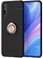Huawei P Smart S (Y8P) Uyumlu Cep Telefonu Için Dönebilen Yüzüklü Standlı Silikon Ravel Kapak 1