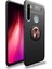 Xiaomi Redmi Note 8t Uyumlu Cep Telefonu Için Dönebilen Yüzüklü Standlı Silikon Ravel Kapak 1
