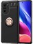 Xiaomi Redmi K40 Uyumlu Cep Telefonu Için Dönebilen Yüzüklü Standlı Silikon Ravel Kapak 1