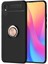 Xiaomi Redmi 9A Uyumlu Cep Telefonu Için Dönebilen Yüzüklü Standlı Silikon Ravel Kapak 1