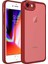 iPhone Se 2020 Için Uyumlu Kılıf Kamera Korumalı Sert Pc Malzeme Transparan Post Kapak 1