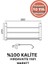 Paslanmaz Pirinç Titanik Raf Havluluk 50CM Mat Siyah 2