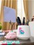 Sevimli Yorgun Pembe Dinozor Temalı Set Fotoğraf Not Tutacağı ve Dino Baskılı Kalemlik Hediyelikl 3