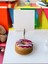 Vişne Pasta Süsü Desenli Donut Model Temalı Fotoğraf Not Tutacak Ofis Masası Not Tutacağı Hediyelik 2