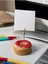 Kırmızı Çikolata Süsü Desenli Donut Model Temalı Fotoğraf Not Tutacak Ofis Masası Tutacağı Hediyelik 1