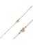 Mulvxeasy EASY02 925 Ayar Rose Kelebek Bileklik (8585) (Mulvix) 1