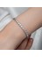 Mulvxeasy EASY02 925 Ayar Pullu Zincir Kadın Bileklik (8585) (Mulvix) 4