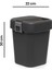 Comfort Dust Bin Siyah Çöp Kovası - 8 Lt 2