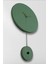 Elis Model Modern Dekoratif Metal Sıvama Akar Sessiz Mekanizmalı Duvar Saati (30*30 cm ) (Sarkaç Şeklinde Süs Ayarlanabilir) 4