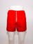 Erkek Deniz Şortu Kısa Boardshort Fileli Kırmızı Meridyendukkan Trıbord 1