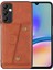 Samsung Galaxy A15 5g Anti-Drop Deri Kaplamalı Tpu Kart Tutucu Telefon Kabuğu (Yurt Dışından) 1