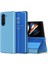 Samsung Galaxy Z Fold6 5g Görünüm Penceresi Pu Deri + Pc Galvanik Telefon Kapağı (Yurt Dışından) 1