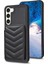 Samsung Galaxy S23+ Dalga Dikiş Dokusu Tpu+ Pu Deri Telefon Kapağı Kart Tutucu Kickstand Case (Yurt Dışından) 2