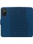 Samsung Galaxy A54 5g Rhombus Basılı Basılı Dalgalı Pu Deri Akıllı Telefon Kapağı (Yurt Dışından) 5
