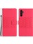 Samsung Galaxy A15 5g Baskılı Eşkenar Dörtgen Cüzdan Standı Kapağı (Yurt Dışından) 1