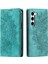 Samsung Galaxy S23 Deri Basılı Mandala Çiçek Telefon Koruyucu (Yurt Dışından) 1
