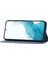 Samsung Galaxy A15 4g/galaxy A15 5g Manyetik Telefon Kılıfı Dokuma Doku Folio Stand Kapağı (Yurt Dışından) 3
