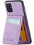 Samsung Galaxy A71 5g SM-A716 Kickstand Case Pu Deri+Tpu Kart Yuvalı Telefon Kabuğu (Yurt Dışından) 2