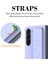 Samsung Galaxy Z Fold6 5g Skin-Touch Kılıf Pc Streç Bileklik ile Parmak Izi Önleyici Telefon Kapağı (Yurt Dışından) 3