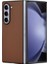 Samsung Galaxy Z Fold6 5g Pu Deri + Pc Düşmeye Dayanıklı Kabuk Karbon Fiber Doku (Yurt Dışından) 1