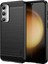 Samsung Galaxy S23 Fe Fırçalanmış Karbon Fiber Doku Telefon Kılıfı Yumuşak Tpu Telefon Kabuğu Kapağı (Yurt Dışından) 1