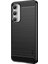 Samsung Galaxy S23 Fe Fırçalanmış Karbon Fiber Doku Telefon Kılıfı Yumuşak Tpu Telefon Kabuğu Kapağı (Yurt Dışından) 2