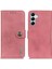 Samsung Galaxy M14 5g Telefon Cüzdan Kapak Cowhide Doku Deri Kılıf (Yurt Dışından) 1