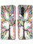Samsung Galaxy A55 5g Pu Deri Flip Kapak Deseni Baskı Telefon Kılıfı (Yurt Dışından) 1