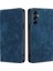 Samsung Galaxy M14 5g Dokulu Telefon Kapağı, Stand Rfıd Engelleme Cüzdanı Manyetik Deri Flip Case (Yurt Dışından) 1