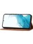 Samsung Galaxy A15 4g/galaxy A15 5g Manyetik Telefon Kılıfı Dokuma Doku Folio Stand Kapağı (Yurt Dışından) 3