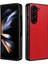 Samsung Galaxy Z Fold6 5g Litchi Doku Deri Kaplamalı Pc Telefon Kapağı (Yurt Dışından) 4