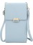 Bayan Telefon Çantası Kore Moda Çok Fonksiyonlu Omuz Crossbody Çanta Cüzdan Cüzdan Kadın Cüzdanlar Cüzdanlar Cüzdan Erkek Çanta Sikke Çanta Anahtarlık Cüzdan Küçük Cüzdan (Yurt Dışından) 1