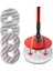 4'lü Mikrofiber Yıkanabilir Vileda Spin & Clean Mop Yedek Vakumlu Temizleyici Kuru ve Islak Kullanım Mop Bezi Pedi (Yurt Dışından) 2