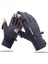 Sones Unisex Windproof Su Itici Dokunmatik Ekran, Fermuar Bölmeli Kışlık Eldiven M247 001 (Yurt Dışından) 1