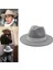 Erkekler Moda Fedora Ş Classicalal Ş Ingiliz Açık Gri (Yurt Dışından) 5