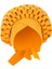 Afrika Türban Başı Fular Örgü Saç Örtüsü Şapka Pullu Düğüm Headwrap Sarı (Yurt Dışından) 1