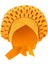 Afrika Türban Başı Fular Örgü Saç Örtüsü Şapka Pullu Düğüm Headwrap Sarı (Yurt Dışından) 5