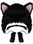 Festival Yeni Yıl Cosplay Black Için Karikatür Hayvan Şapkası Konforu Cat Headdress Prop (Yurt Dışından) 2