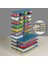 26 Parça Mikrodalga Uyumlu Organizer Saklama Kabı - 2X2400ML 4X1170ML 8X600ML 12X240ML Mavi 1